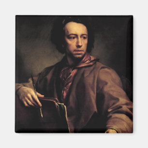 Aimant Autoportrait, 1773 (huile sur le panneau)