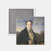 Aimant Autoportrait, 1828 (Recto/Verso)