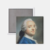 Aimant Autoportrait avec jabot en dentelle (Recto/Verso)