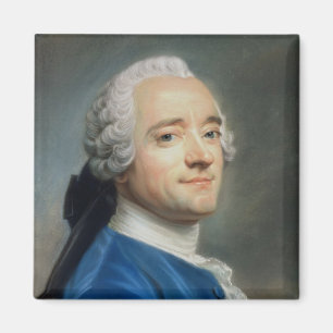 Aimant Autoportrait avec le jabot de dentelle