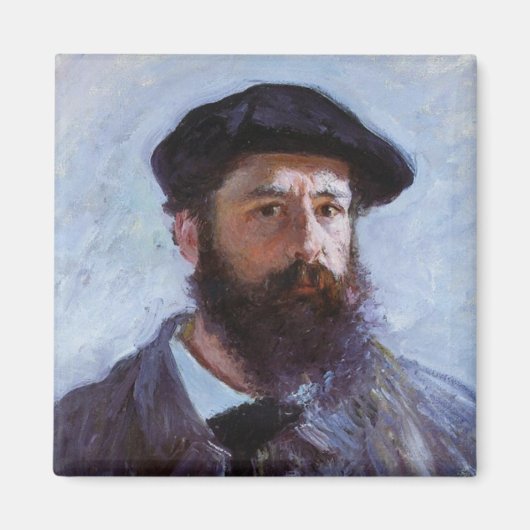 Aimant Autoportrait de Claude Monet (Devant)
