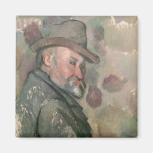 Aimant Autoportrait de Paul Cezanne , 1890-94