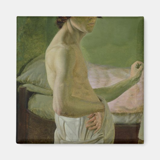 Aimant Autoportrait devant l'Easel, c.1828 (Devant)