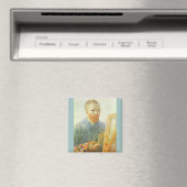 Aimant Autoportrait devant un chevalet, Vincent van Gogh (In Situ (Lave-vaisselle))