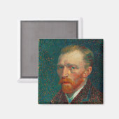 Aimant Autoportrait | Vincent van Gogh (Recto/Verso)
