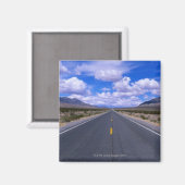 Aimant Autoroute À Travers Death Valley, Californie (Recto/Verso)