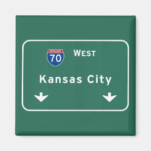 Aimant Autoroute d'autoroute nationale de Kansas City kc