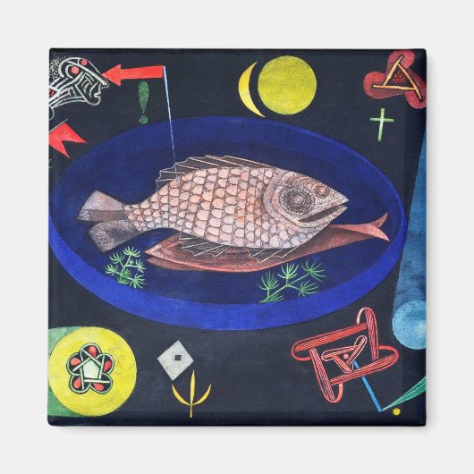 Aimant Autour du poisson, Paul Klee (Devant)