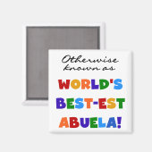 Aimant Autrement connu comme cadeaux de Meilleur-est (Recto/Verso)