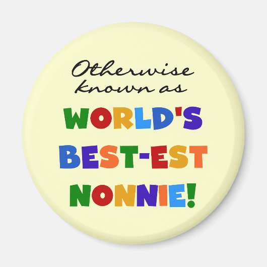 Aimant Autrement connu comme cadeaux de Meilleur-est Nonn (Devant)