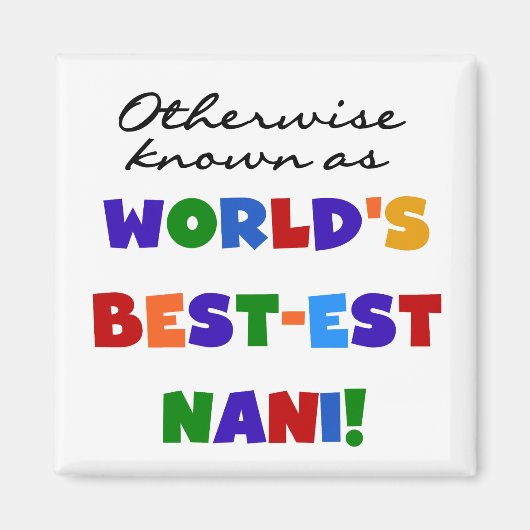 Aimant Autrement connu comme T-shirts et cadeaux de (Devant)