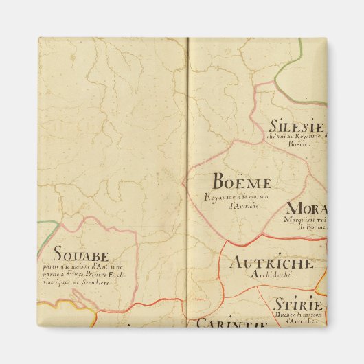 Aimant Autriche et République tchèque (Devant)