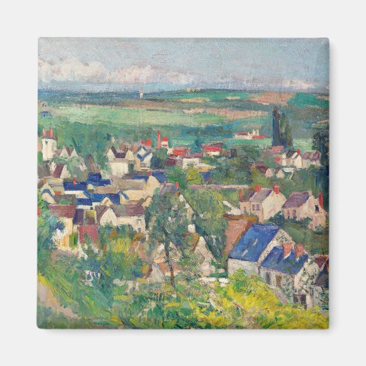 Aimant Auvers, Vue panoramique par Paul Cézanne (Devant)