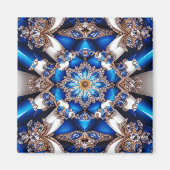 Aimant aux couleurs argentines Design (Devant)