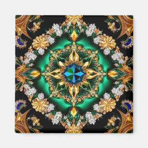 Aimant aux couleurs brésiliennes