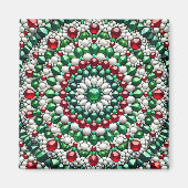 Aimant aux couleurs italiennes Design (Devant)