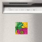 Aimant aux fleurs joyeux (In Situ (Lave-vaisselle))