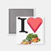 Aimant aux légumes et aux fruits (Recto/Verso)
