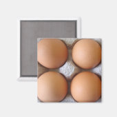 Aimant aux oeufs Brown (Recto/Verso)