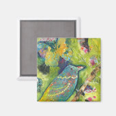 Aimant aux oiseaux et aux papillons (Recto/Verso)
