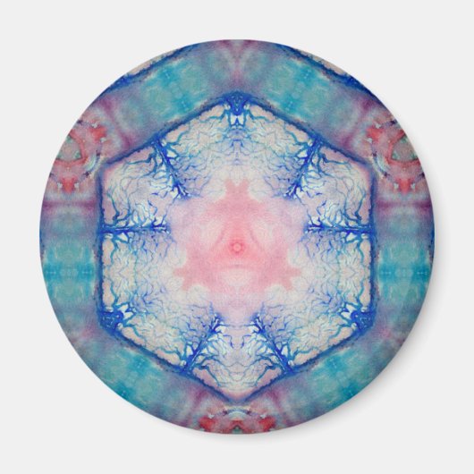 Aimant AVALON Dame du lac, Réflexions magiques de l'eau (Devant)