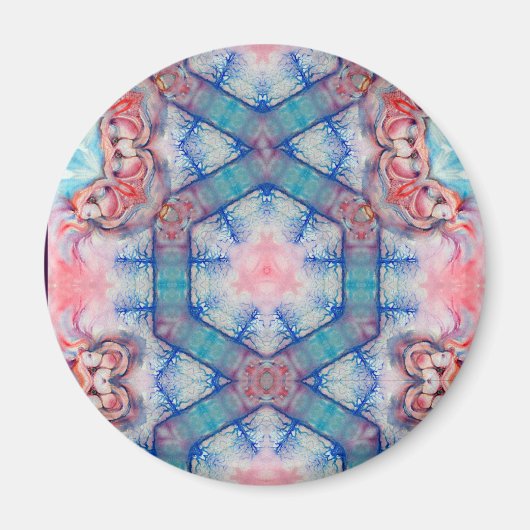 Aimant AVALON Dame du lac, Réflexions magiques de l'eau (Devant)