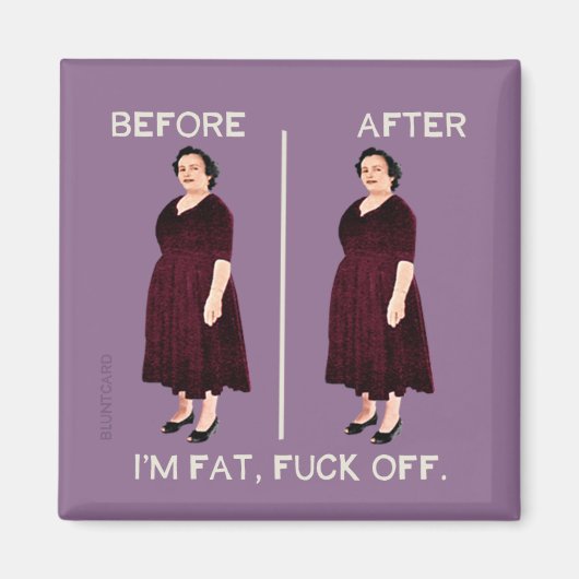 Aimant Avant et après, toujours beau (Devant)