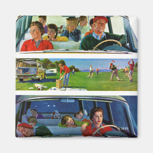 Aimant Avant, pendant et après le pique-nique