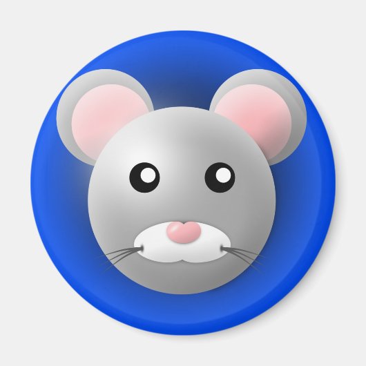 aimant avec animal : souris (Devant)