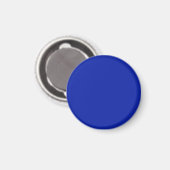 Aimant avec Arrière - plan Royal Blue (Recto/Verso)