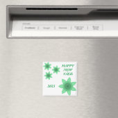 Aimant avec art créatif de fleur (In Situ (Lave-vaisselle))