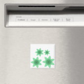 Aimant avec art créatif de la fleur (In Situ (Lave-vaisselle))