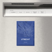 Aimant avec carte Utrecht (In Situ (Lave-vaisselle))