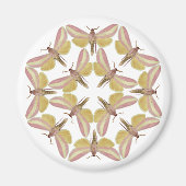 Aimant avec de beaux papillons (Devant)