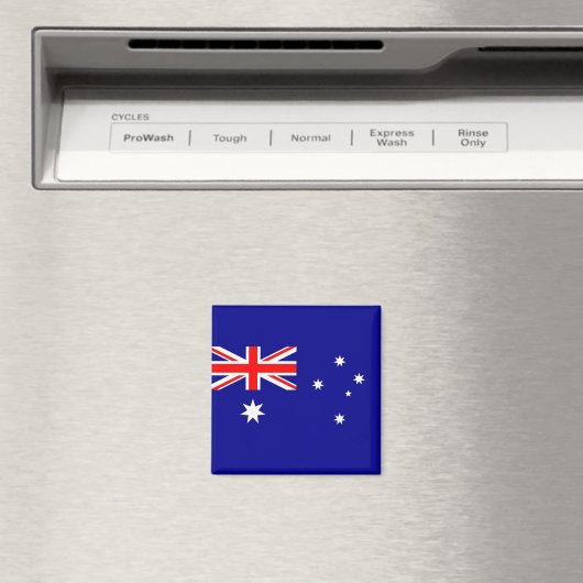 Aimant avec drapeau d'Australie (In Situ (Lave-vaisselle))