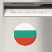 Aimant avec Drapeau de Bulgarie (In Situ (Lave-vaisselle))