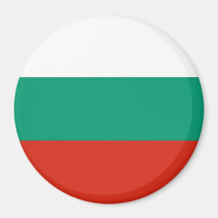 Aimant avec Drapeau de Bulgarie