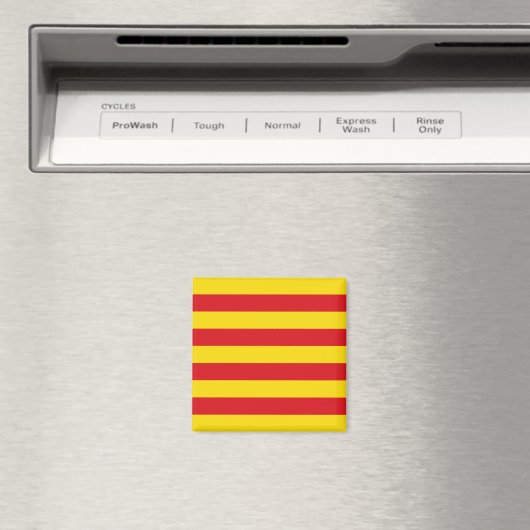 Aimant avec Drapeau de Catalogne (In Situ (Lave-vaisselle))