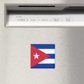Aimant avec drapeau de Cuba (In Situ (Lave-vaisselle))