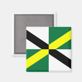 Aimant avec Drapeau de Monterey, Californie, USA (Recto/Verso)