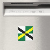 Aimant avec Drapeau de Monterey, Californie, USA (In Situ (Lave-vaisselle))