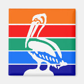 Aimant avec Drapeau de Saint-Pétersbourg, Floride (Devant)