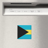 Aimant avec Drapeau des Bahamas (In Situ (Lave-vaisselle))