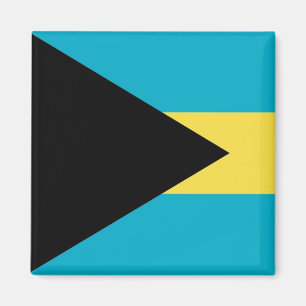 Aimant avec Drapeau des Bahamas