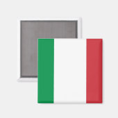 Aimant avec Drapeau d'Italie (Recto/Verso)