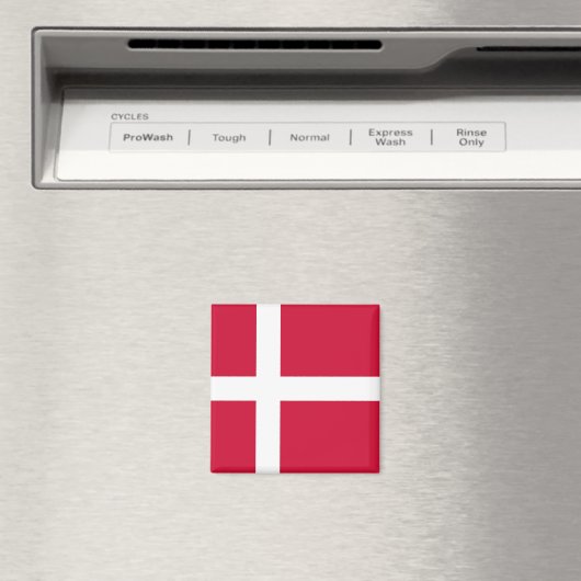 Aimant avec drapeau du Danemark (In Situ (Lave-vaisselle))