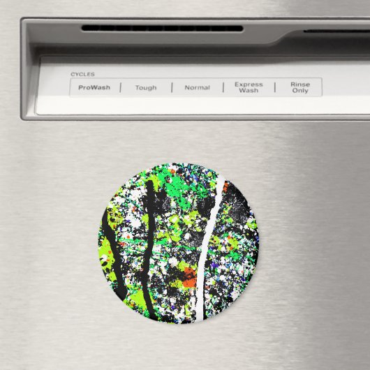 aimant avec image abstraite (In Situ (Lave-vaisselle))