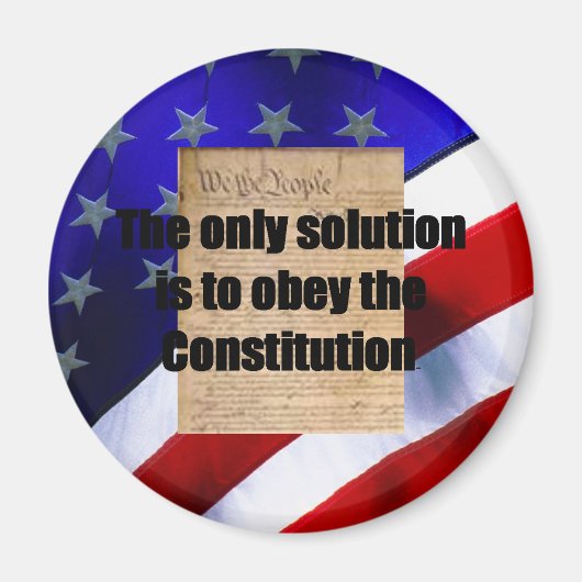 Aimant avec/ La seule solution (Devant)