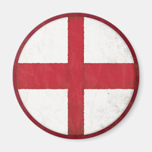 Aimant avec le drapeau anglais dans le style