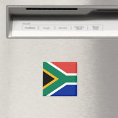 Aimant avec le drapeau de l'Afrique du Sud (In Situ (Lave-vaisselle))